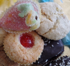 foto galletas de pasta de almendras